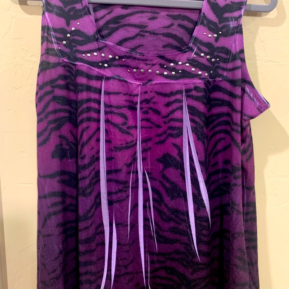 Purple tiger stripes!